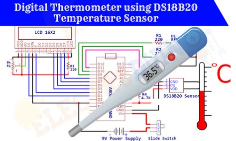 Digital Thermometer Circuit