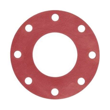 Red Rubber Durometer Full Face Gaskets Sts Industrial