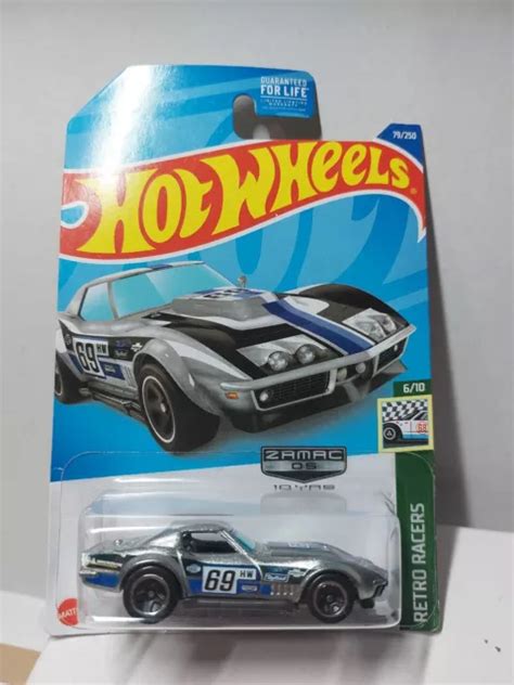 HOT WHEELS 1 64 Zamac 1969 Copo Corvette 6 10 Mainline 2022 EUR 14