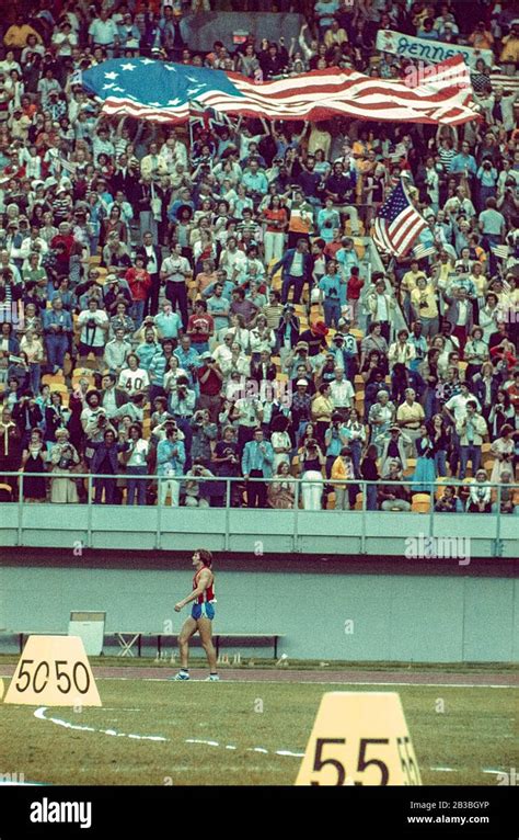 Bruce Jenner Usa Olympic Champion In The Decathlon At The 1976