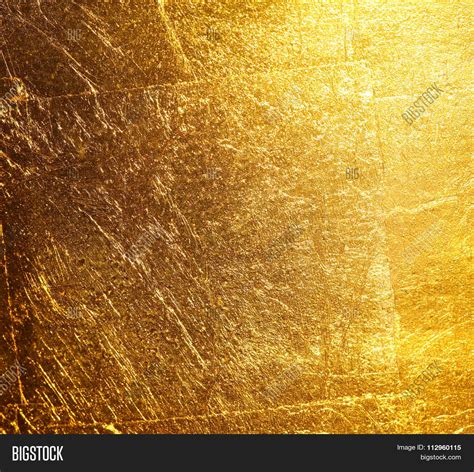 Gold Foil Background Image Photo Free Trial Bigstock