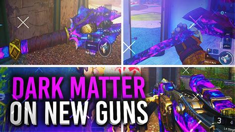 Dark Matter Camo On All New Guns Black Ops 3 Dark Matter Dlc Weapon Gameplay Bo3 Dlc Guns