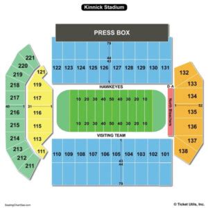 Kinnick Stadium Seating Chart - Stadium Seating Chart