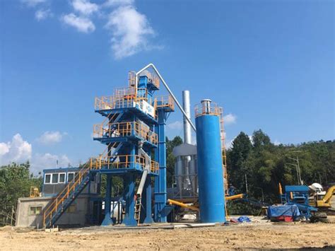 Successful Installation Of T Asphalt Mixing Plant Indonesia Aimix