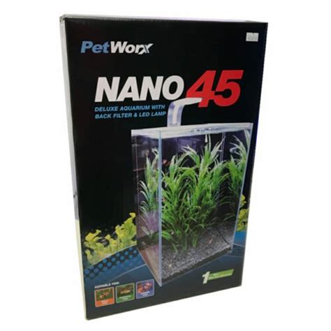 Aquarium Central Petworx Nano 45 40 Litre Aquarium 45cm X 30cm X 30cm