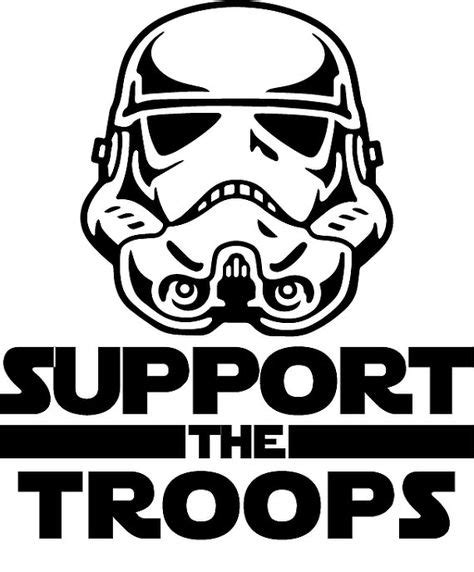 Support The Troops With Images Star Wars Stencil Disney Silhouette