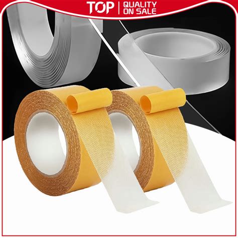 Nano Double Sided Tape Transparent Self Adhesive Tapes Multifunction