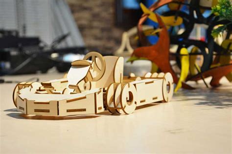 Laser Cutting Design How To Make A Wooden Go Kart Thunderlaser Indian