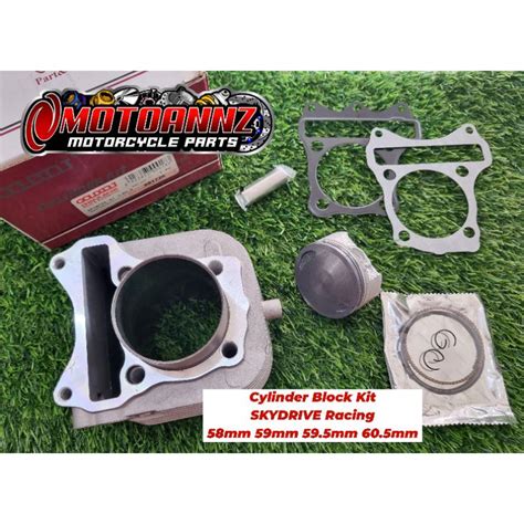 Cylinder Block Kit Skydrive Racing Bore Mm Mm Mm Mm