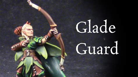 How To Paint Glade Guard Wood Elves YouTube