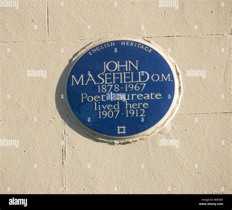 John Masefield Blue Plaque Hi Res Stock Photography And Images Alamy