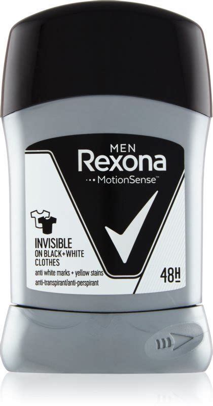 Rexona Invisible on Black White Clothes antitranspirante sólido