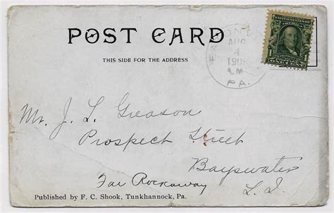 A Summer Visit to Grandma - Tunkhannock, PA (1908) - History In The ...