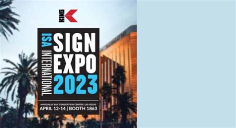 King Plastic to feature King Colorcore at ISA SIGN EXPO 2023 - Wood ...