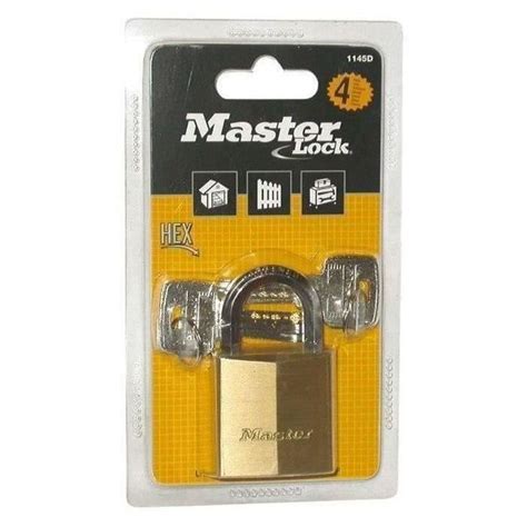 Cadenas Laiton Master Lock Mm Anse Hexagonale Haute S Curit