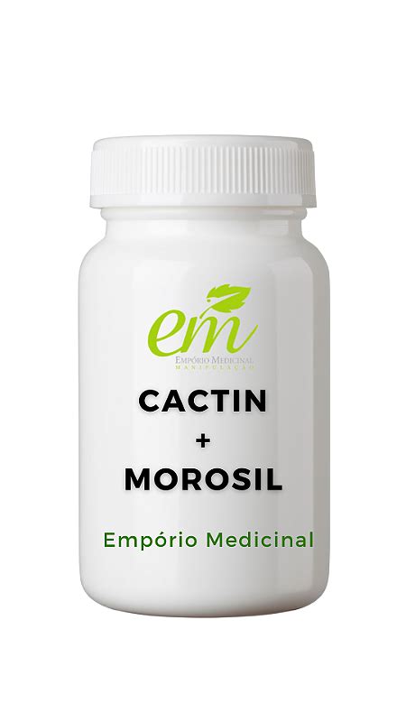 Cactin Morosil Farm Cia De Manipula O Emp Rio Medicinal