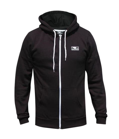 Bad Boy ZIP Hoody Berkley Hoodie Kaputzenjacke schwarz navy MMA Muay ...