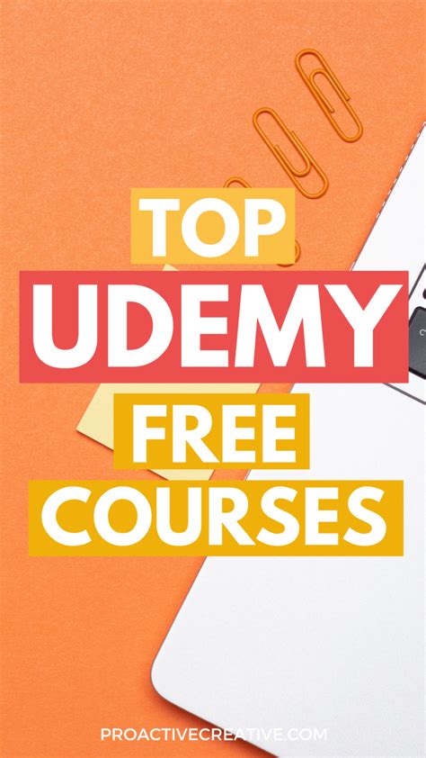 142 All-Time Top Udemy Courses, Yours for FREE! - Proactive Creative ...