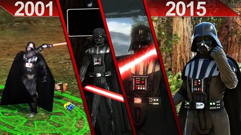 Evolution Of Darth Vader In Pc Star Wars Games Ultra