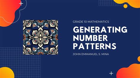 Generating Number Patterns Youtube