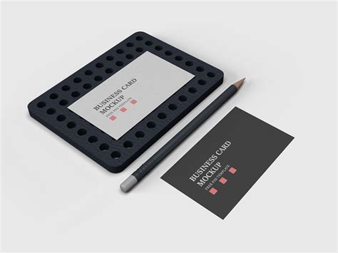 psd business card mockup