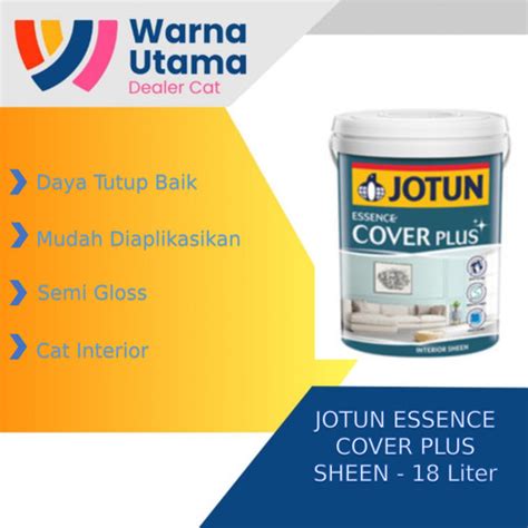 Jual Jotun Essence Cover Plus Sheen Liter Putih Kota Semarang