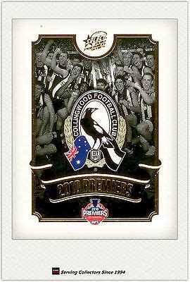 Select 2010 Collingwood AFL Premiership Limited Ed. Commemorative Set ...