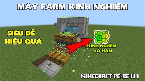 C Ch L M M Y Farm Kinh Nghi M Trong Minecraft Pe V Be Minecraft