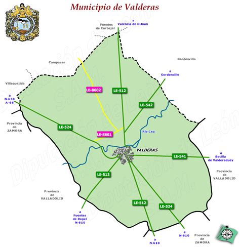 Los Pueblos Del Municipio Ayuntamiento De Valderas