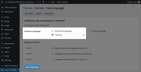 How To Translate A Wordpress Theme Into Your Language Orion Themes