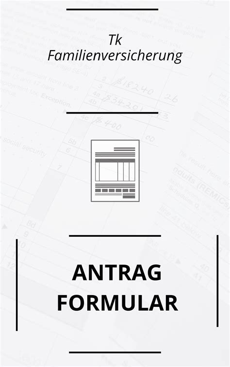 Tk Familienversicherung Formular Antrag Pdf