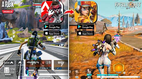 Farlight Vs Apex Legends Mobile New Battle Royale Youtube