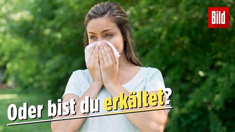 Allergie So Erkennst Du Heuschnupfen Youtube