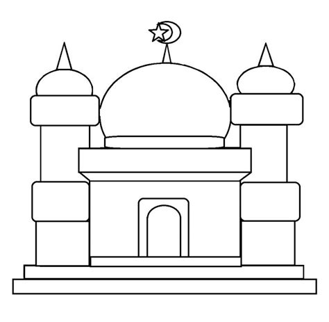 Detail Contoh Gambar Masjid Kartun Koleksi Nomer 30