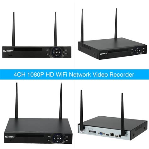 Kkmoon Ch P Hd Wifi Nvr Kit With Pcs Mp Wireless Wifi