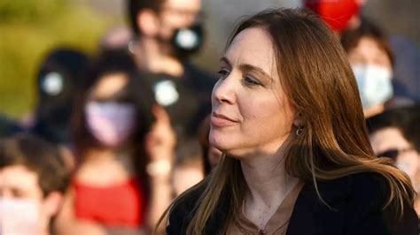 María Eugenia Vidal Bajó Su Precandidatura A La Presidencia