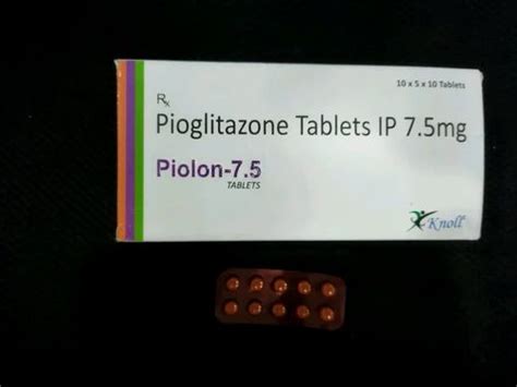 Mg Pioglitazone Tablets Ip At Rs Box Pioglitazone