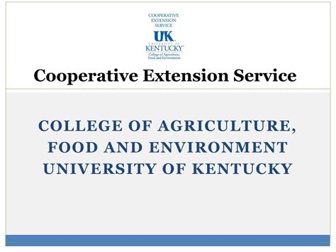 Ppt Cooperative Extension Service Powerpoint Presentation Free