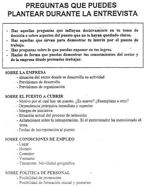 La Entrevista De Trabajo Fol Formación Y Orientación Laboral