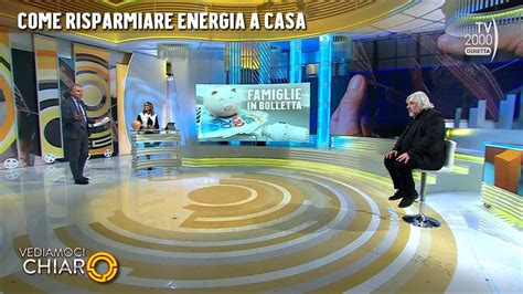 Vediamoci Chiaro Tv Gennaio Come Risparmiare Energia A