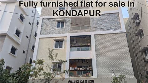 Flat For Sale In Kondapur Bhk Fully Furnished Flat For Sale In