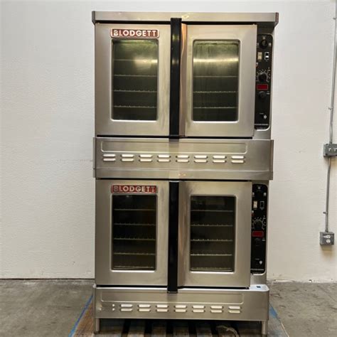 Used Blodgett Dfg 200 Bakery Depth Double Gas Convection Oven From School