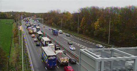 Live M62 Updates As Fire Causes Closures Liverpool Echo