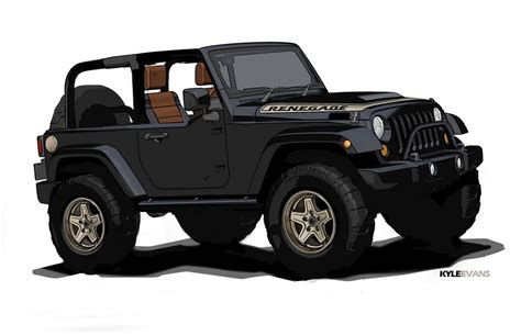 Jeep Wrangler Sketch at PaintingValley.com | Explore collection of Jeep ...