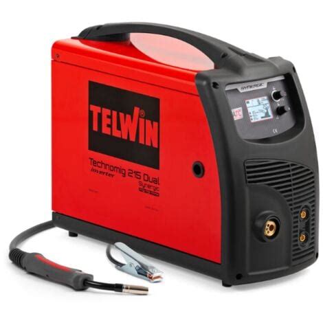 Soldadora Inverter Multiproceso Telwin Technomig Dual Synergic