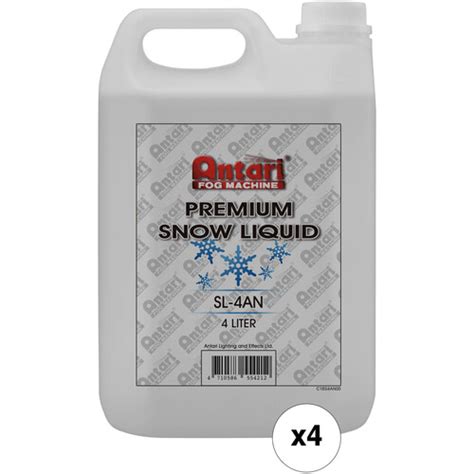 Antari SL 4AN Premium Snow Liquid For Snow Machines 1 1 Gallon