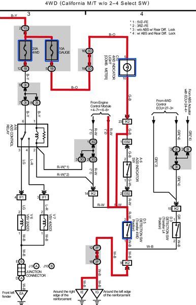 Headlight Wiring Diagram Tacoma Tacoma Tail Light