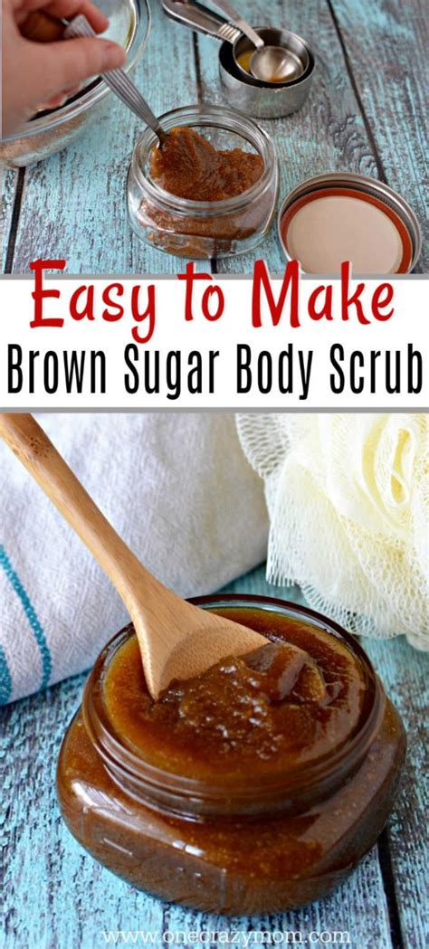 Diy Brown Sugar Body Scrub Diy Body Scrub Exfoliating Body Scrub Body Scrub