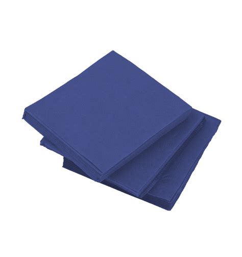 Guardanapos Papel Microdot Azul 20x20cm 100 Uds