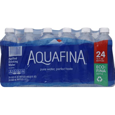 Aquafina Purified Drinking Water 16 9 Fl Oz Instacart